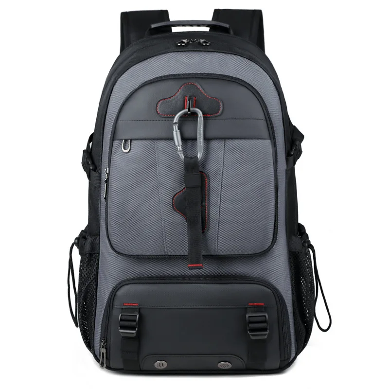 Large Capacity Waterproof Backpack Men's Outdoor Mountaineering Travel Backpack Expandable Luggage Bag Computer School Backpack