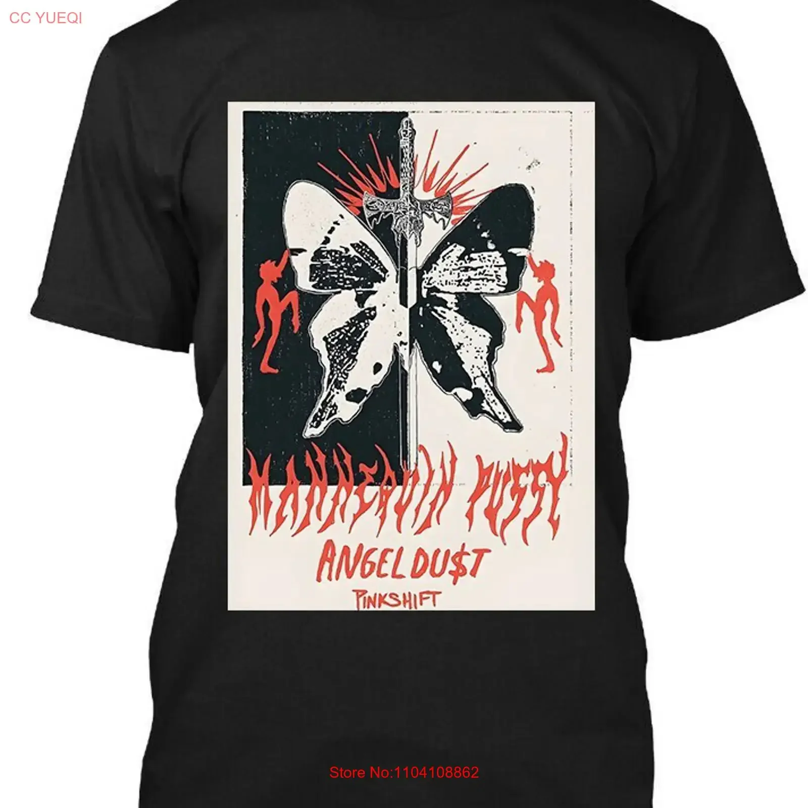 Limited New List Mannequin Pussy American Indie Music Show Vintage T Shirt S 4XL vintage Washed homme graphic