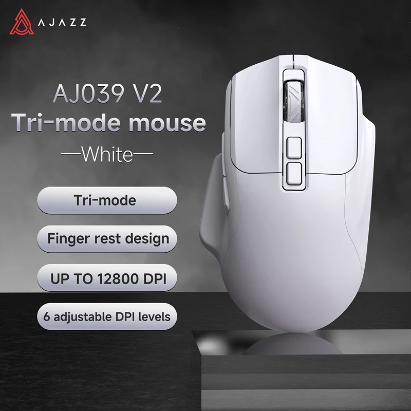 AJAZZ AJ039 V2 Gaming Mouse Wired / Tri-mode Wireless 7200/12800
