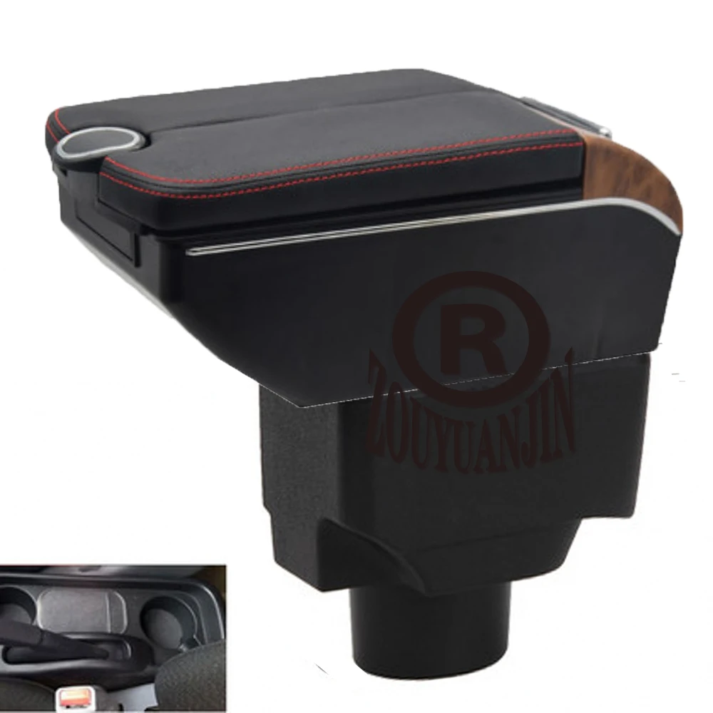 For Hyundai Elantra XD Armrest Box Retrofit Parts Center Console Special Storage Space Car Elbow Rest with USB Cup Holder