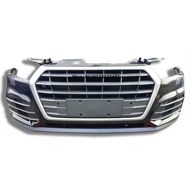 

Передний бампер в сборе для Q5 2017-2020 Включает решетку вентилятора радиатора, датчик парковки, передние фитинги кузова