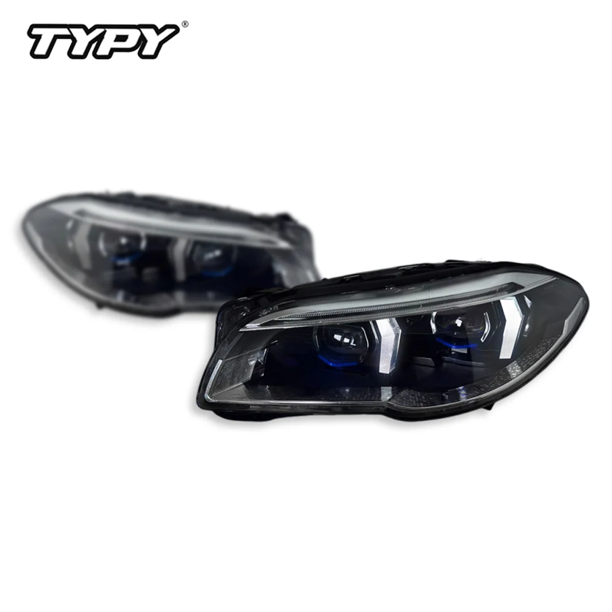 

TYPY Новая светодиодная фара, обновленная, модифицированная для BMW5 серии F10 F18 2011-2017, фара с динамическим сигналом, автоаксессуары