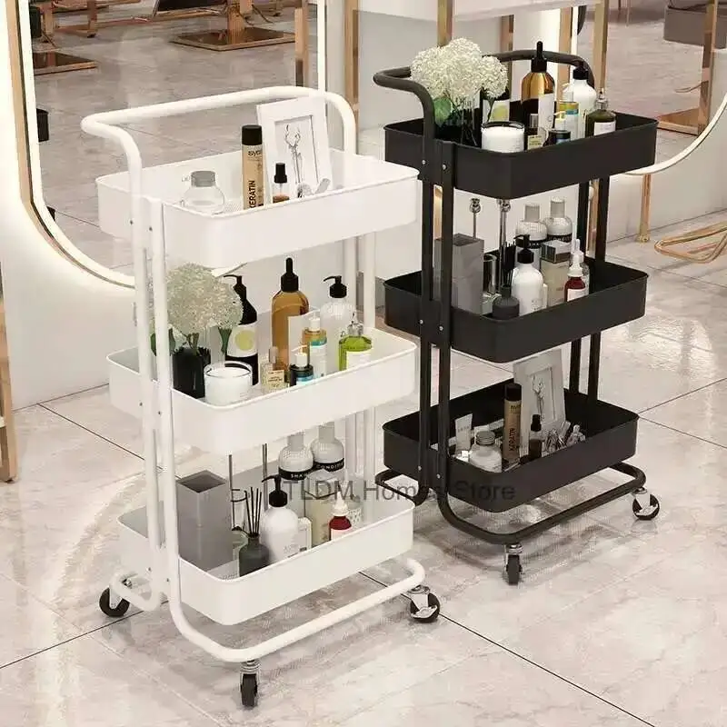 Furniture Lashes Bar Beauty Trolley Salon Carrito Trolley Makeup Cart Medical Storage Cosmetic Movil Beauty ZT50ST Rolling