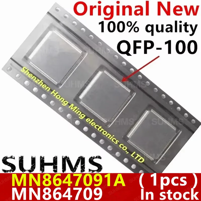 (1piece) 100% New MN864709 MN8647091A QFP-100