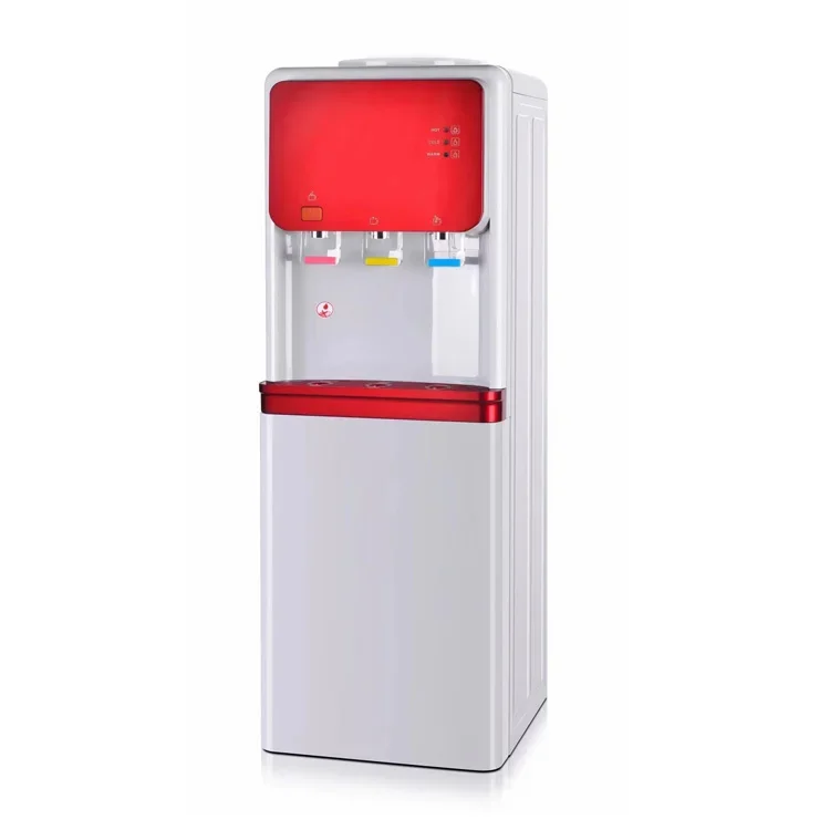 Home office floor type electronic compressor refrigeration heating water dispenser
