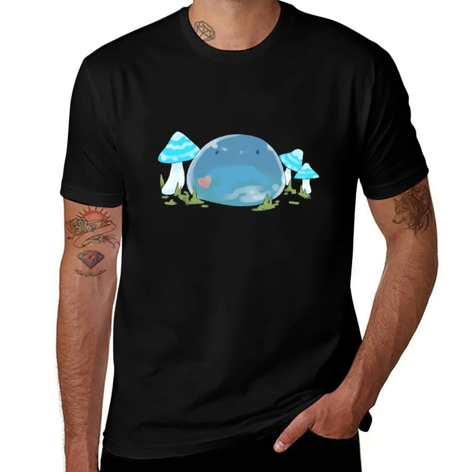 

Sui - Campfire cooking in another world T-Shirt man graphic t shirt t shirts with prints T-Shirt