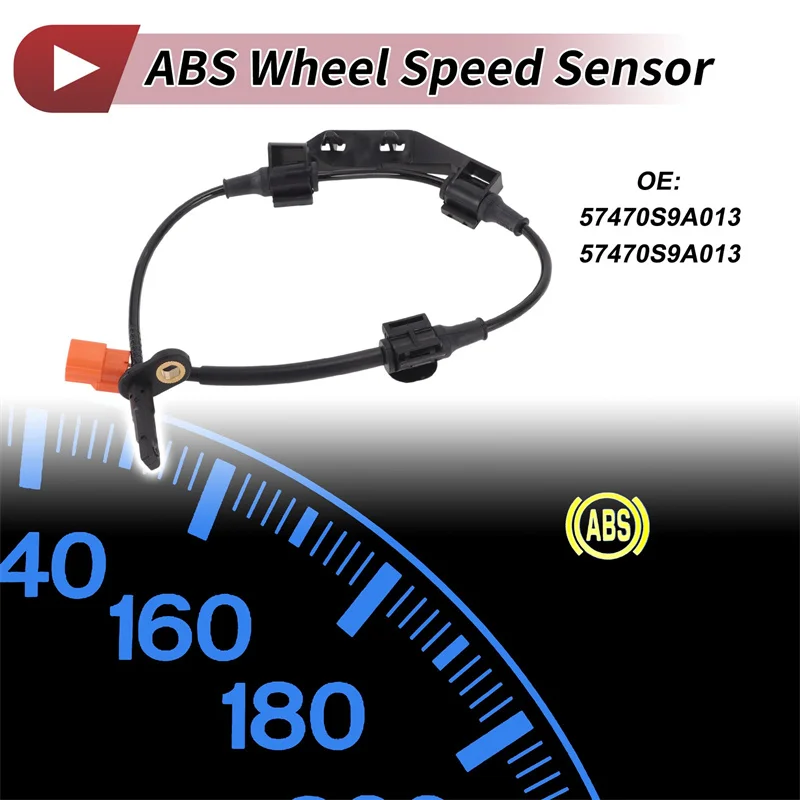 New Rear Right ABS Wheel Speed Sensor For  CR-V CRV RD5 2001-2006 Auto Parts 57470-S9A-013 57470S9A013 ALS1101 5S7631