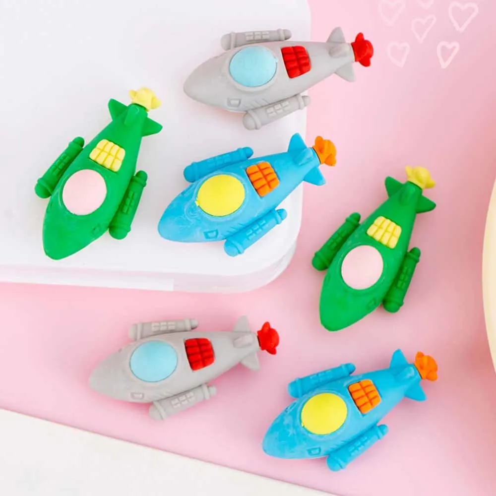 1 Piece Lytwtw's Cartoon Creativity Submarine Rubber Eraser Novelty Stationery Office School Supplies