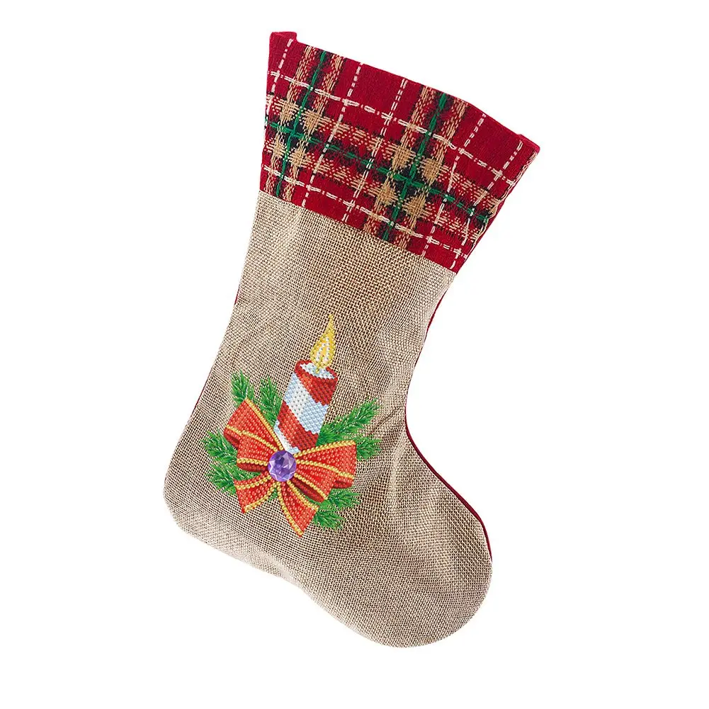 Artistic Holiday Socks with Festive Patterns Great Decorative Touch for Trees and Fireplaces During For the Season