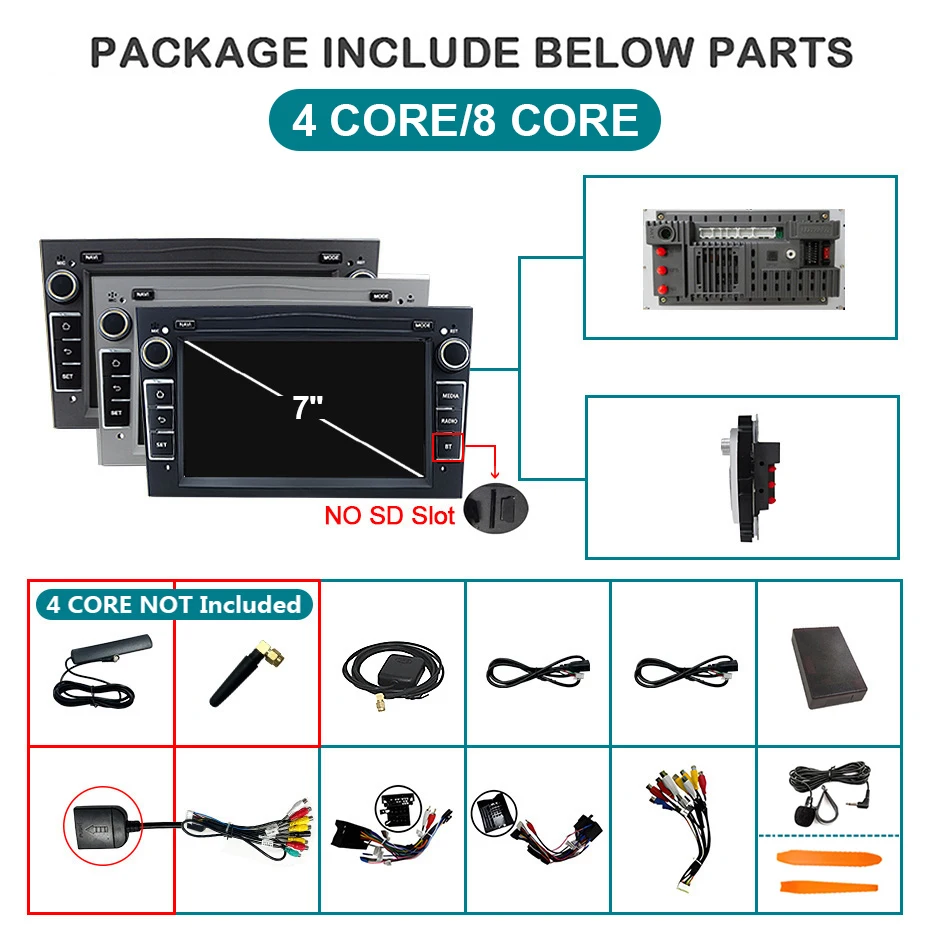 Radio para Auto con Android 15, 8G128G, CarPlay Inalámbrico para Opel/Vauxhall Astra, Antara, Zafira, Meriva, Combo, Signum, Tigra Two Top 2003-2006 3