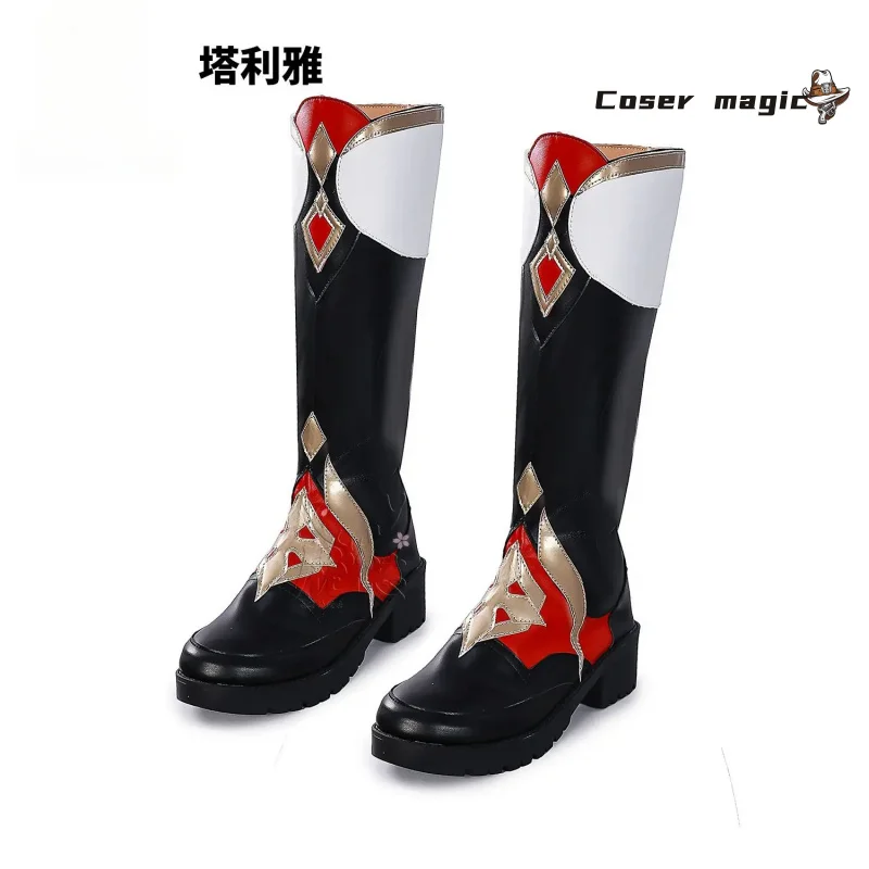 أحذية جينشين إمباكت داليا التأثيرية لشخصية الرسوم المتحركة وحفلات الهالوين