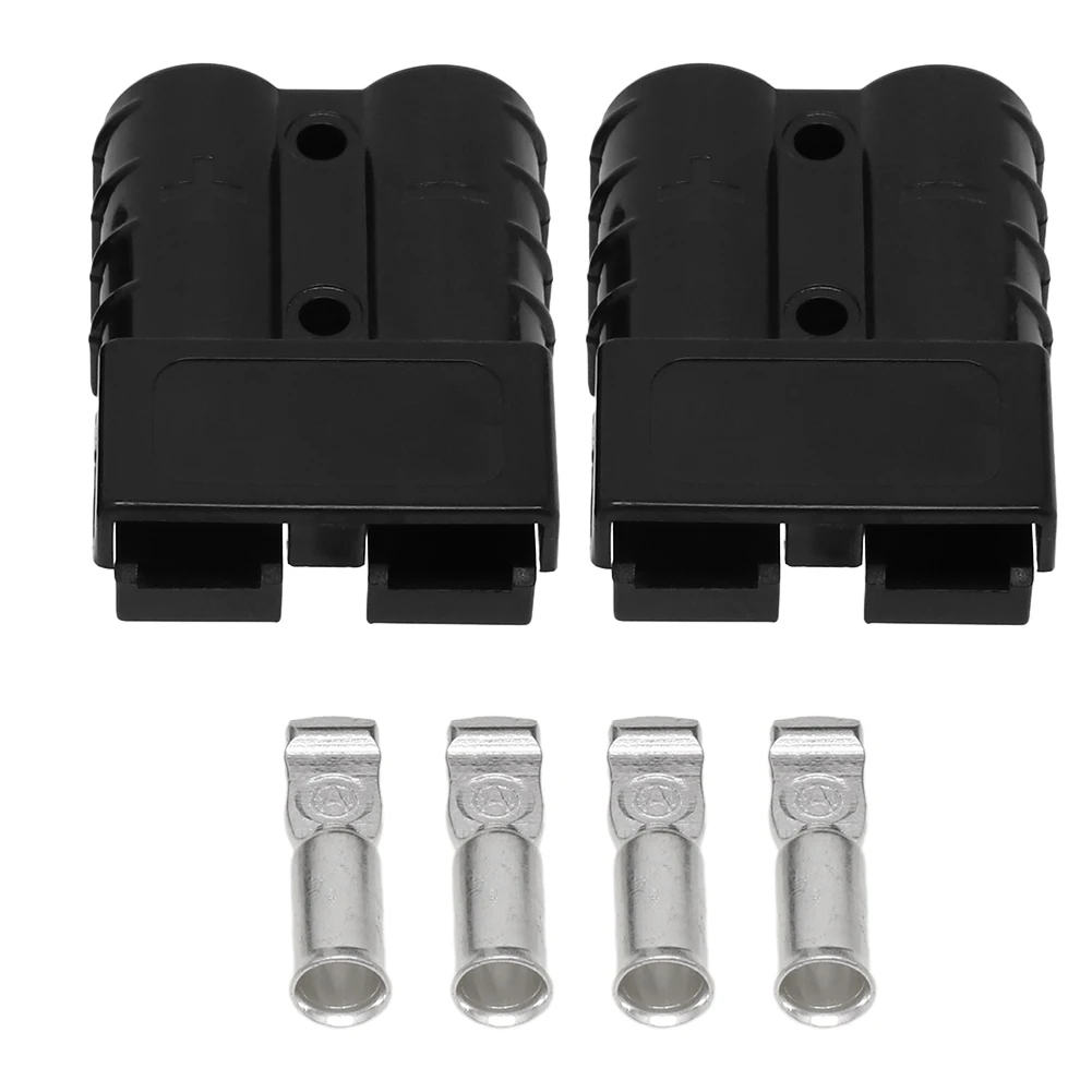 Weather Resistant 2PCS Connectors for Low Voltage Applications Silver Plated Copper Terminals for High Current Use