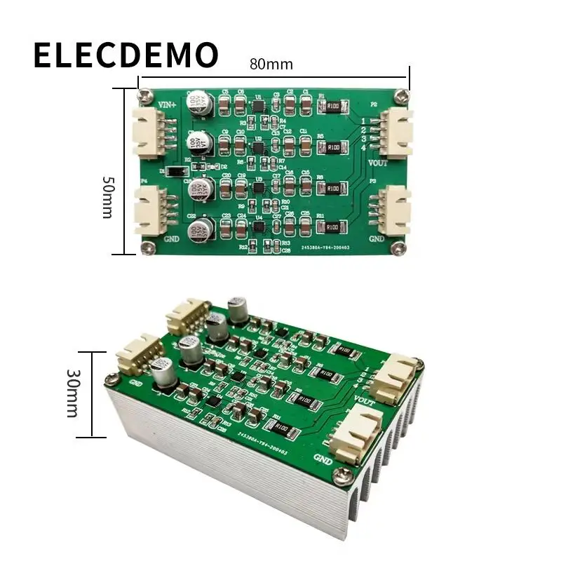 LT3045 module positieve spanning voedingsmodule vier parallelle parallelle geluidsarme lineaire voeding RF power module