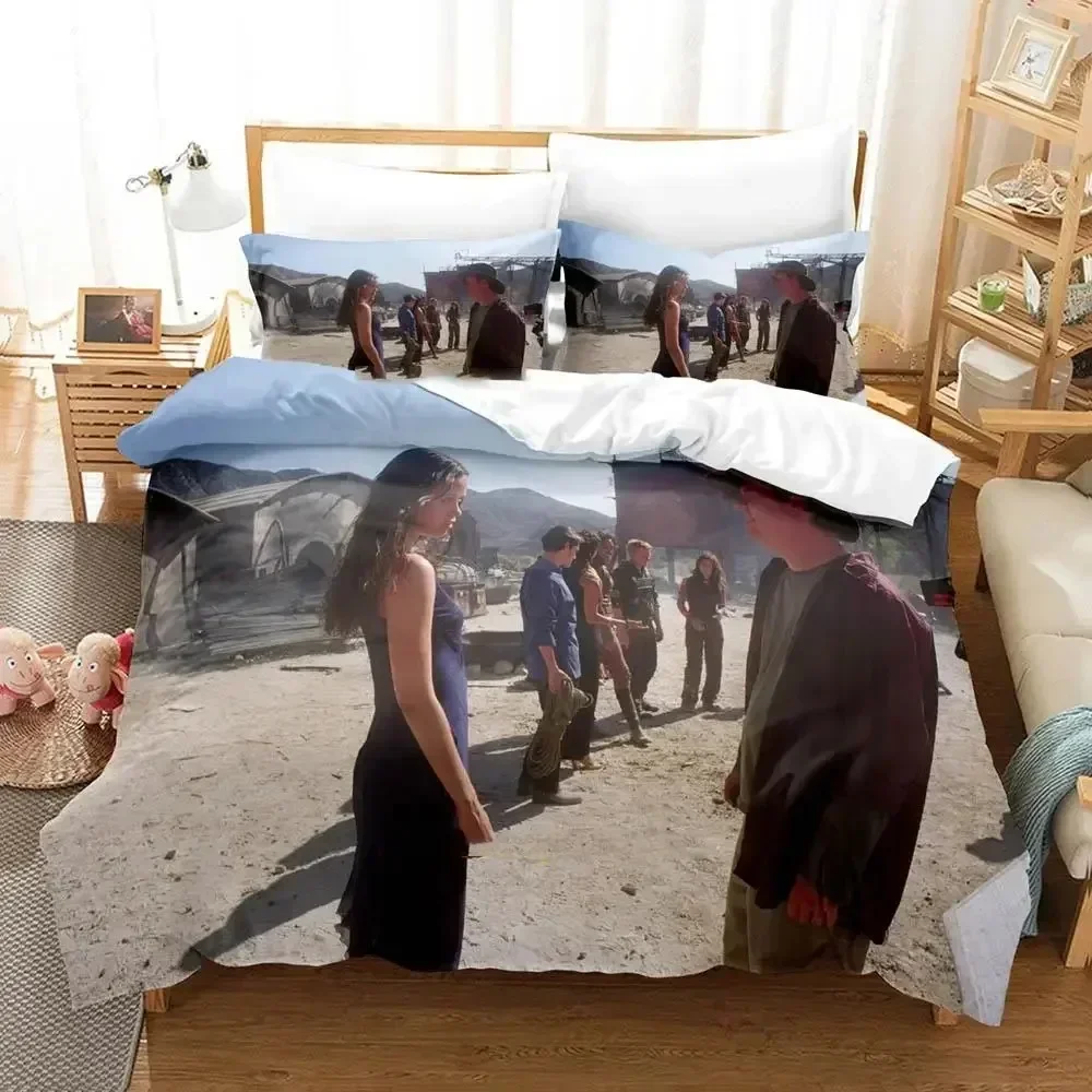 

Movie Serenity Bedding Set Duvet Cover Sheet Printed Bed Set Pillowcase Bed Full Queen King Size Comforter Bedroom