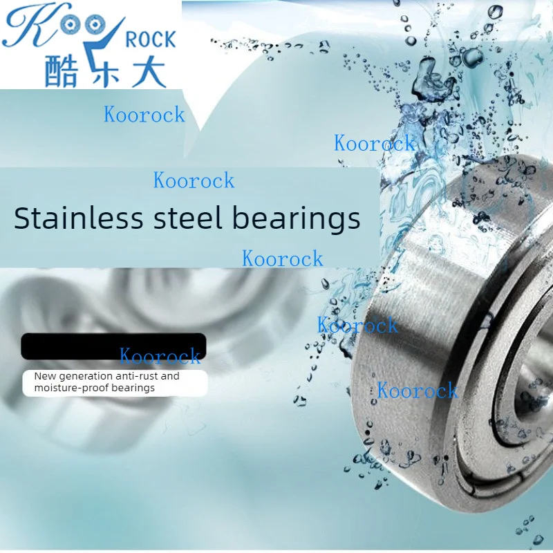 1 PC Stainless Steel Micro Sealed Bearings Hardened Wear Resistant Small Size Rust Prevention and Corrosion Resistance