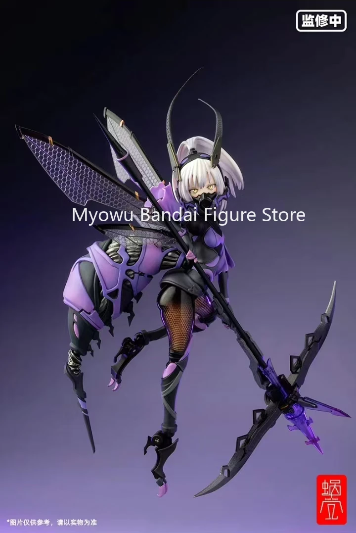 Original Snail Shell, Wasp Girl, Machine Girl, Omjiang Sanye, Snow Drop Flower Project 1/12 Movable Figure Model Collection Gift