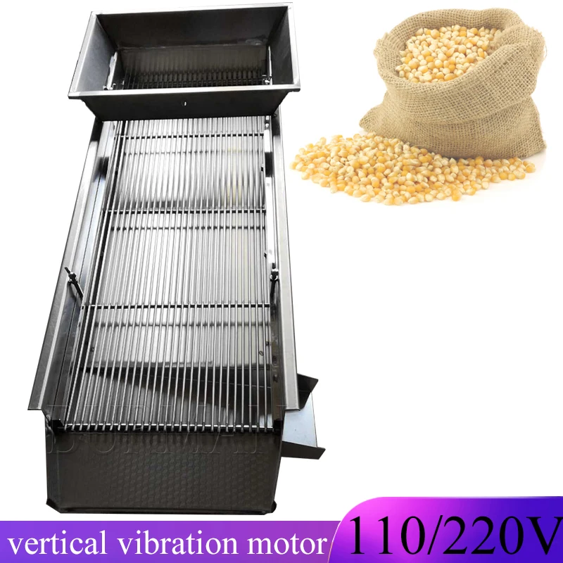 Food Sieve Machin  40*120CM Vibrating Electric Screen Electrostatic Large Granular Material Screening Machine