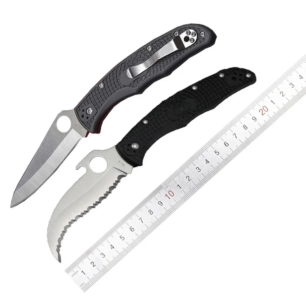 Series Folding Knife,4CR14 Steel, G10 Handle,High Hardness 60HRC Outdoor Portable Folding Knife, Camping Knife, Hiking Knife