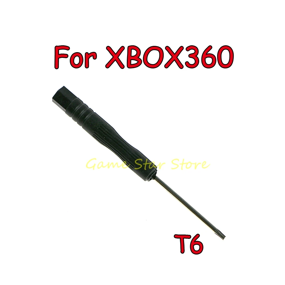 

5 шт. черная защитная отвертка Torx T6 для Xbox 360 Xbox One, инструмент для ремонта игровой консоли
