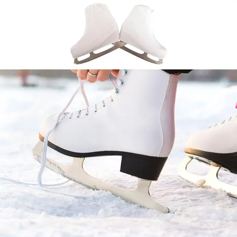 Ice Skate Boot Covers Protection Cover Outdoor Skating Accessory Boot Protector Figure Skating Easy-On Boot Cover Portable