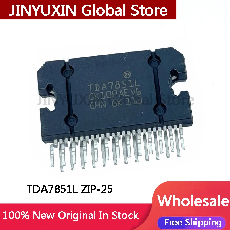 2-10Pcs TDA7851L ZIP-25 Car Audio Amplifier Chip TDA7851 Audio Amplifier IC Chip in Stock Wholesale