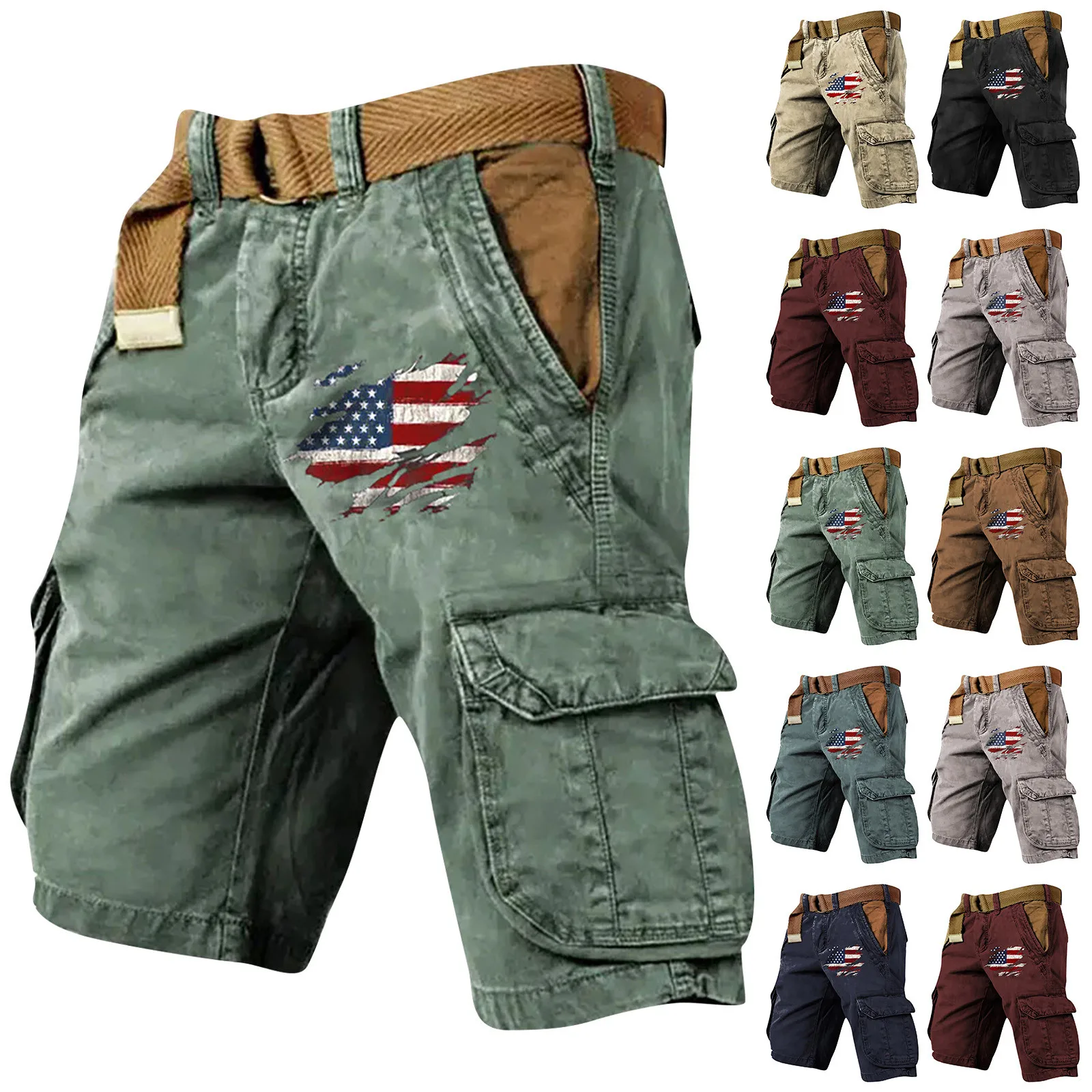 Men'S Sports Cotton Linen Casual Loose Shorts Casual Pajamas Pocket Jogging Shorts Pants Pantalones Hombre Calca Masculina