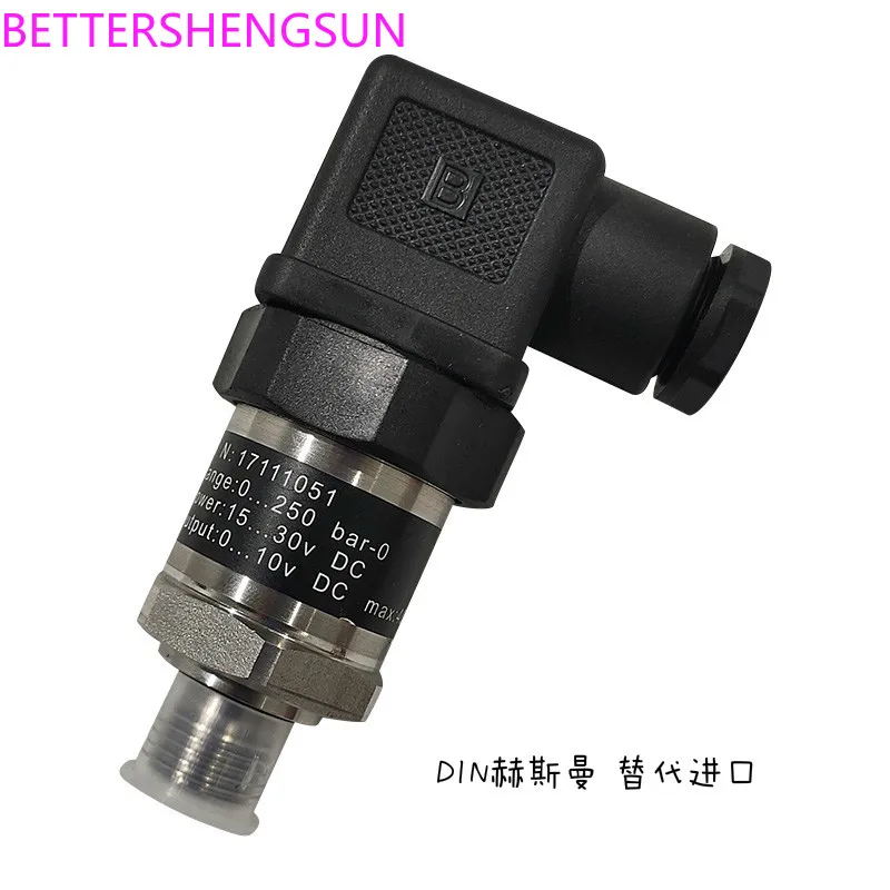 

Pressure Transmitter Sensor 0-250bar 4-20mA 0-10v 15-30vdc Haitian Injection Molding Machine Servo