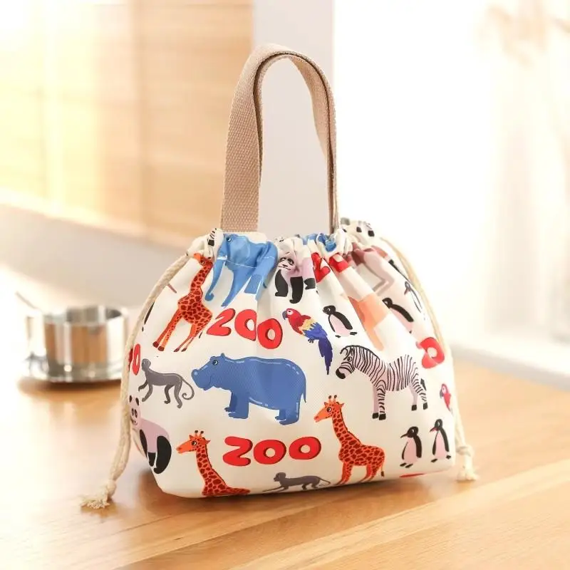 japanese-style-lunch-box-bag-drawstring-waterproof-high-aesthetic-value-portable-meal-carrier-for-students-and-office-workers