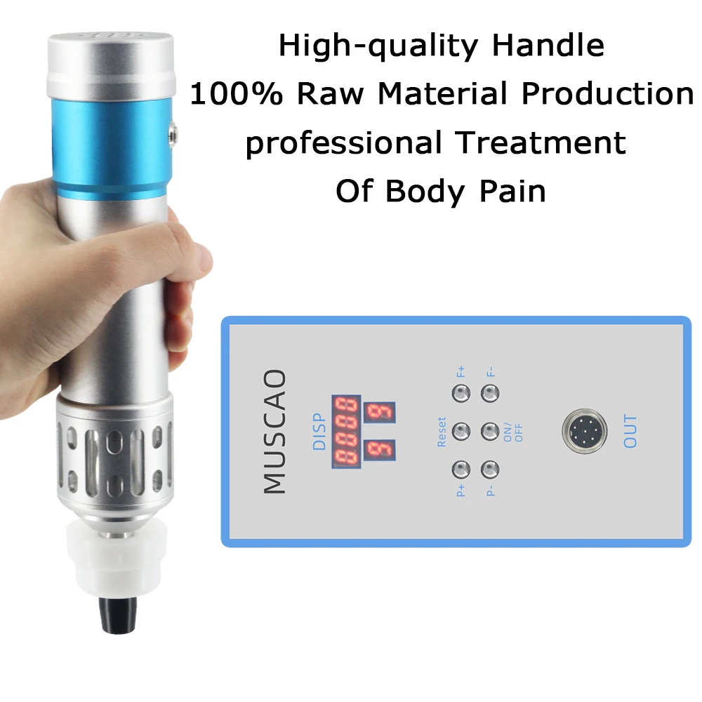 Top Quality Shockwave Devices For Erectile Dysfunction Professional 2in1 Shock Wave Therapy Machine Pain Body Relief Massager