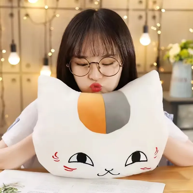 kids cute gift Winter Cartoon Plush pillow Hand Warmer Cat teacher Soft pillow Hand Hold Warm Cushion Gift. Non electrical