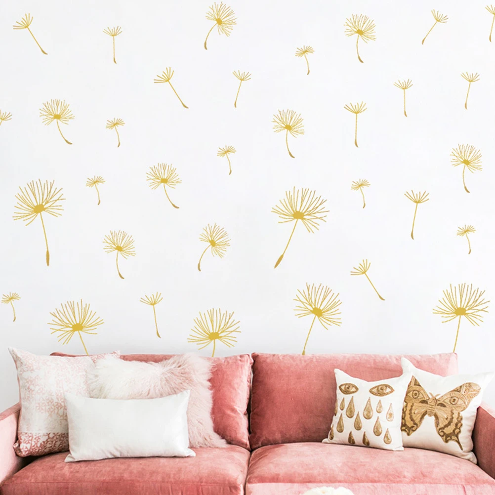 

Plant Wall Decorative Stickers Flower Pvc Nursery Decals Living Room Decoration