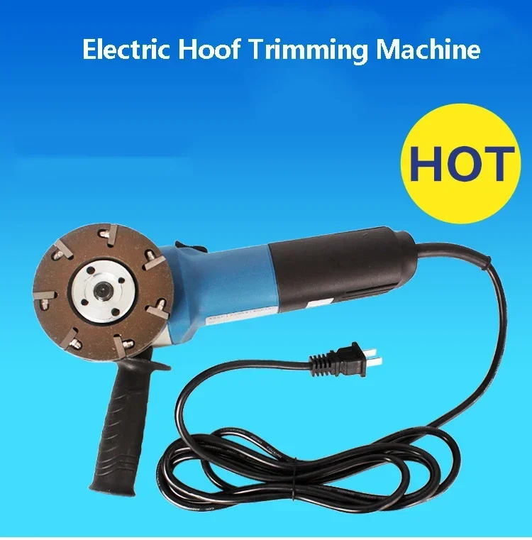 Electric Large Animal Hoof Trimming Machine – Cattle Cow Hoof Cutter Grinder (4 7/8