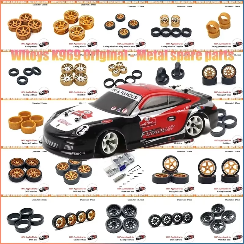 

Металлическая модернизация гоночной шины 26,5 мм WLtoys 1/28 284121 K969 K979 K989 K999 P929 P939 MINI-Q MINI-Z RC01 KYOSHO Радиоуправляемые автомобильные детали