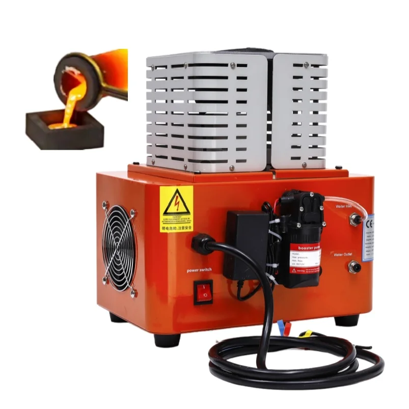 

Suitable for small metal melting gold, silver, copper and aluminum intermediate frequency induction heater