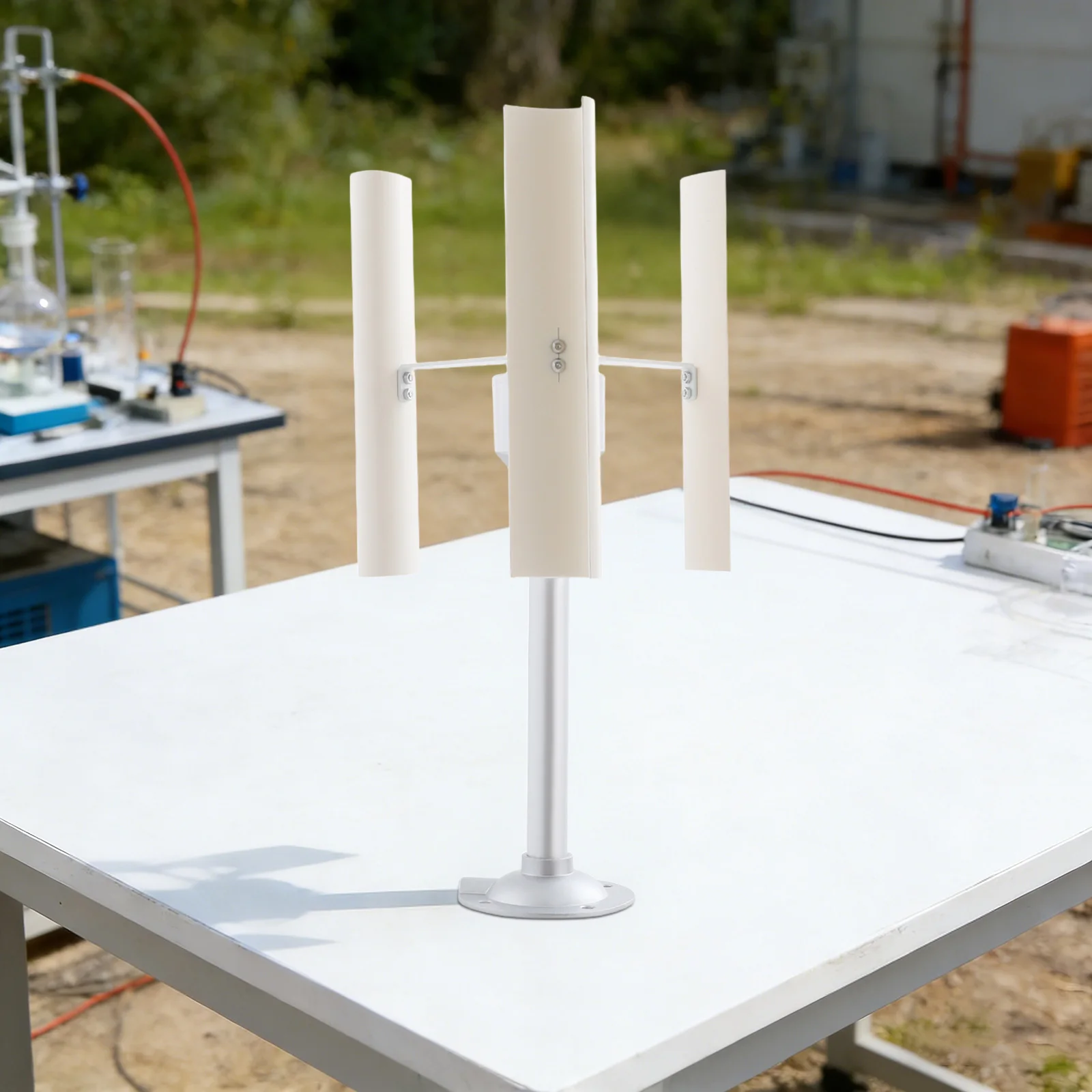 Wind Turbine Model Generator Kit Vertical Axis ABS Low Noise Durable DIY Power Generation Science Educational Experiment Renewable Energy Toy