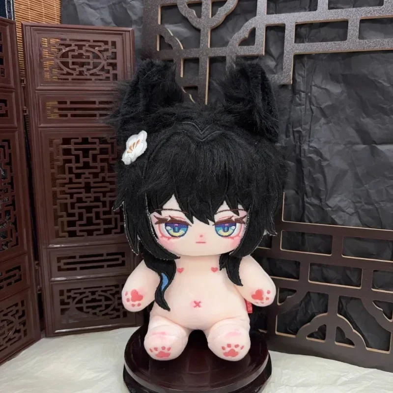 Anime Game Honkai: Star Rail Ruan Mei Kawaii Cosplay Plush Stuffed Doll Body With Skeleton Cartoon Plushies Toy Fans Gift 20cm