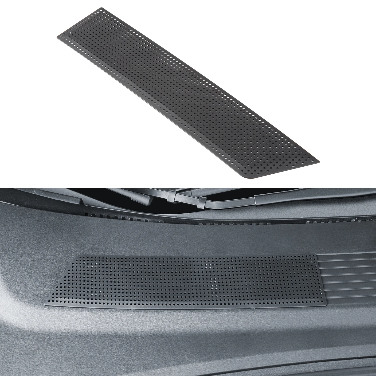 

Air Intake Grille Protection Cover Air Flow Vent Intake Air Conditioning Grille Inlet for Tesla 2025-2024 Model 3 Highland