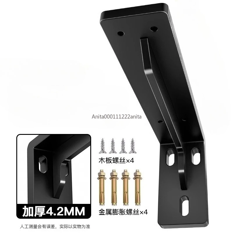 Angle Bracket Bookcase Bookshelf Bed Foundation Frame Base Plates Bathroom Shelf Fixing Bracket Floating Shelves For Wall