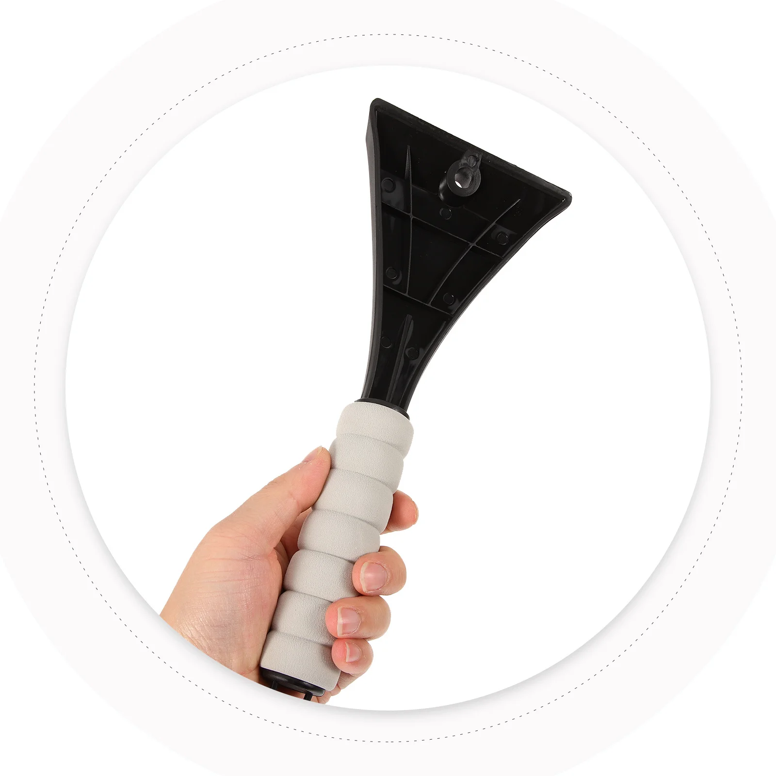 

2Pcs Snow Shovel Sturdy ABS Plastic Scoop Ice Scraper Utility Tool for Car Emergency Winter Snow Scoop Shovel Ice Scraper