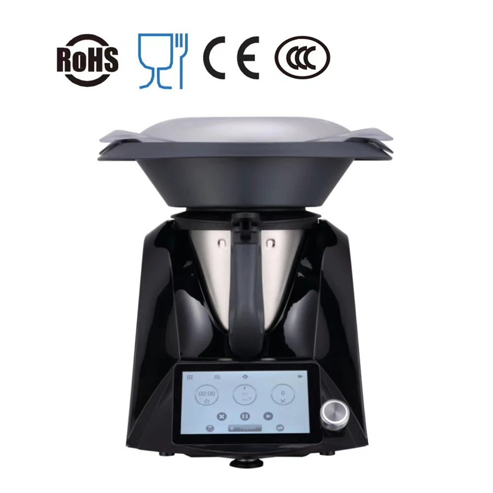 Multifunctional Kitchen Robot / Stainless Steel / WLAN / 12 Speeds / 37°C - 160°C / Programmable / Pre-Installed Recipes / Mixer