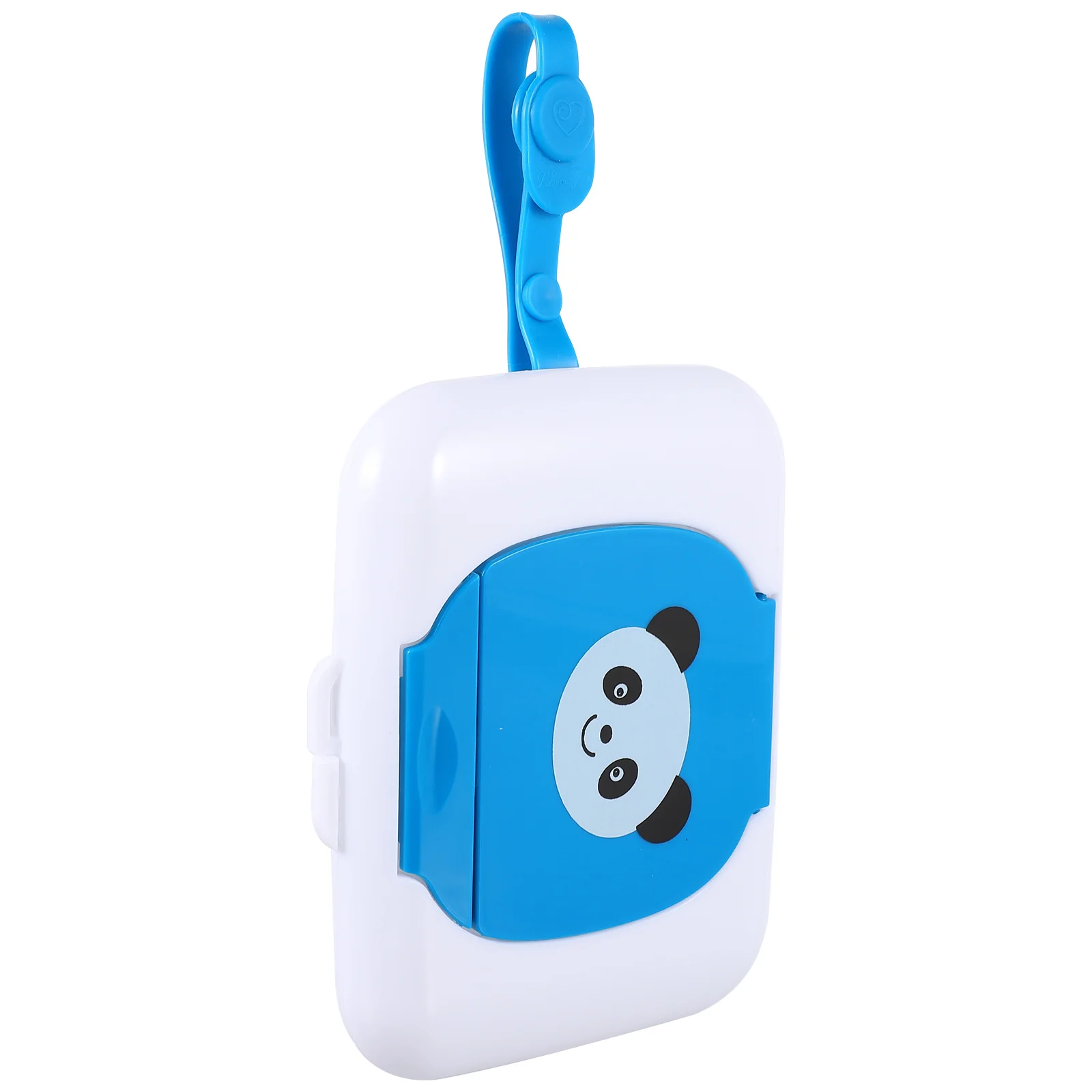 1Pcs Baby Feuchttücher Fall Tragbare Leichte PP Kunststoff Material Feuchttücher Box mit Riemen für Outdoor Reise Windel Tasche