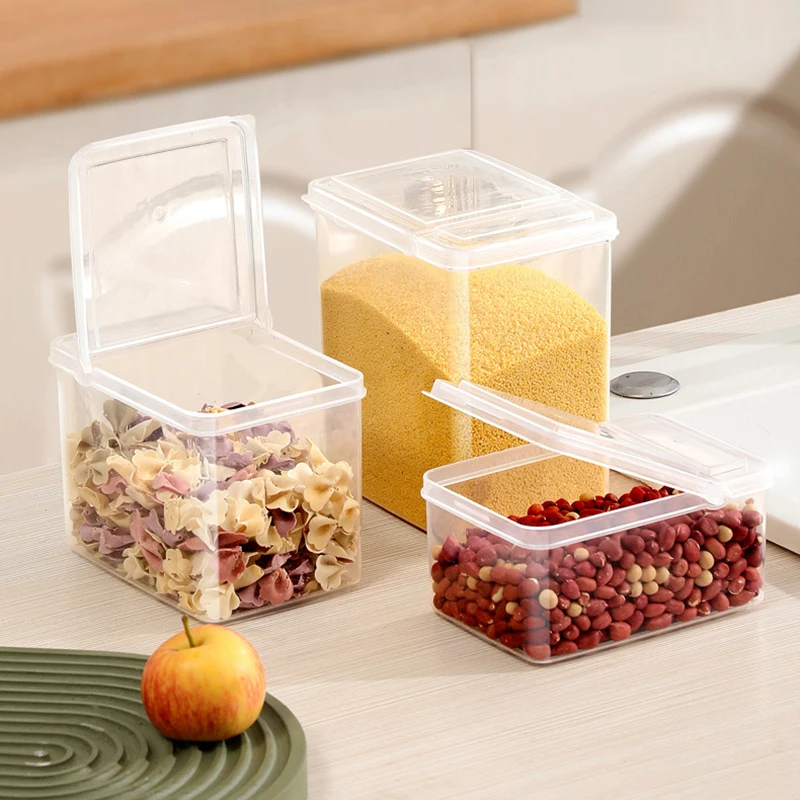 Organizador de especias con tapa abatible, caja de condimentos sellada para pimienta, anís de cocina, estuche de canela, dispensador para el hogar, contenedor de almacenamiento de cocina, 1 ud.