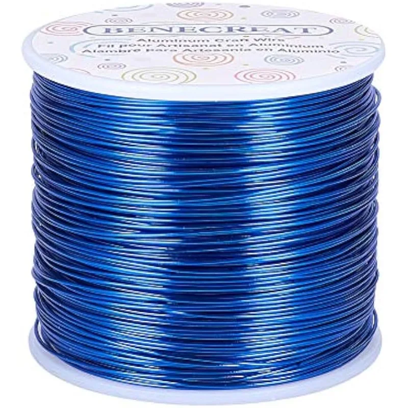

230m 20 Gauge 770FT 0.8mm Thickness Aluminum Wire Anodized Jewelry Craft Making Beading Floral Colored Aluminum Craft Wire
