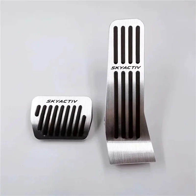 For Mazda 3 Bp Cx30 Cx50 Cx60 Mx30 2019 2020 2021 - 2025 Car Accelerator Pedal Gas Brake Pedals Rest Foot Non-slip Sticker Cover