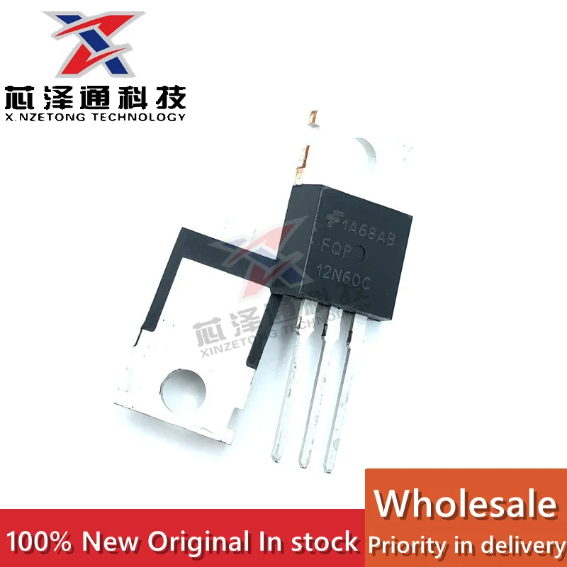 FQP12N60C new stock 12N60 direct insertion TO-220 12A600V MOSFET