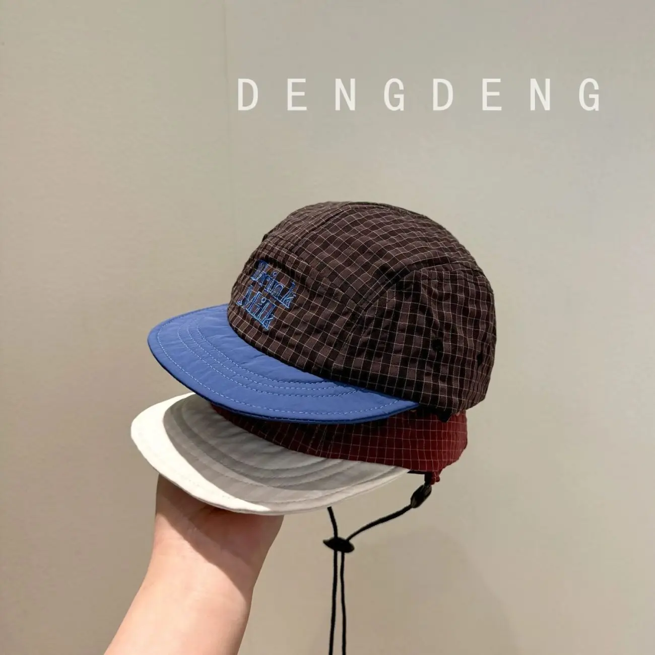 3-10Y Children's Hats Thin Sunshade Sunscreen Quick-drying Peaked Caps Boys and Girls Camping Outdoor Summer Baseball Cap