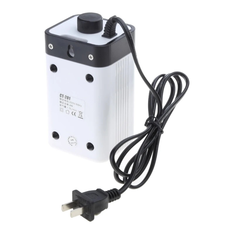 New Series Aquarium Aerator Silent Aquarium Air Air Compressor Airpump Single & Double Outlet Hole