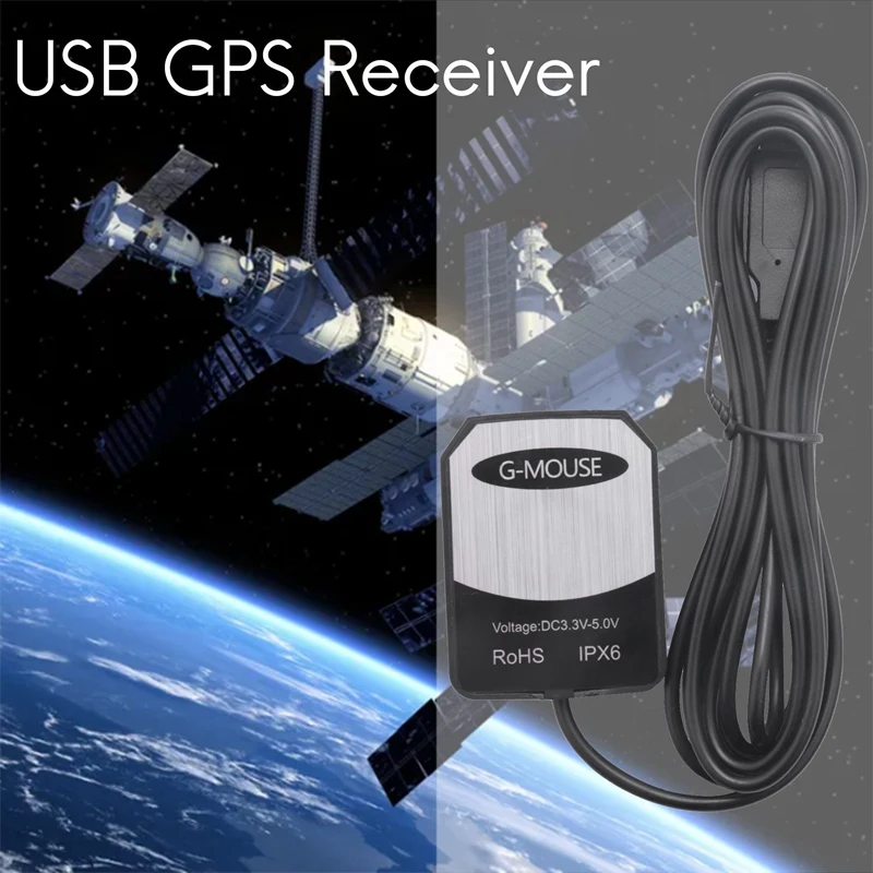 Para aquisição de dados gps, pc notebook navegação gps receptor usb módulo antena gmouse para google terra windows