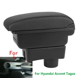 For Hyundai Accent Tagaz Armrest For Hyundai Accent Car Armrest box Interior Parts details Center Storage box Car Accessories