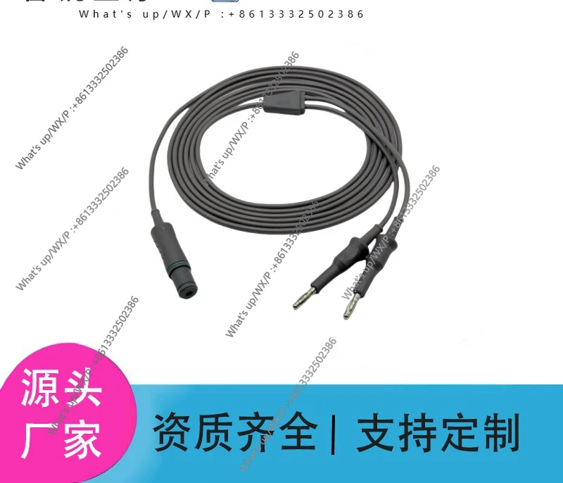 

High frequency electric knife bipolar coagulation pliers connecting wire 3.5mm